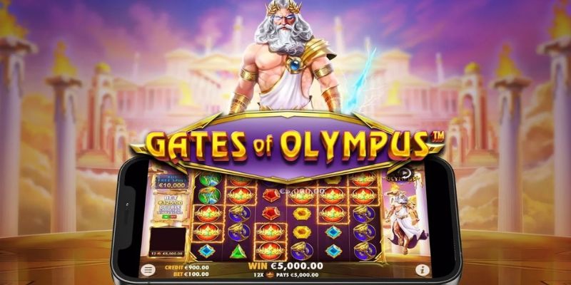 Gates of Olympus - Cổng trời may mắn, chinh phục thần thoại và nhận thưởng